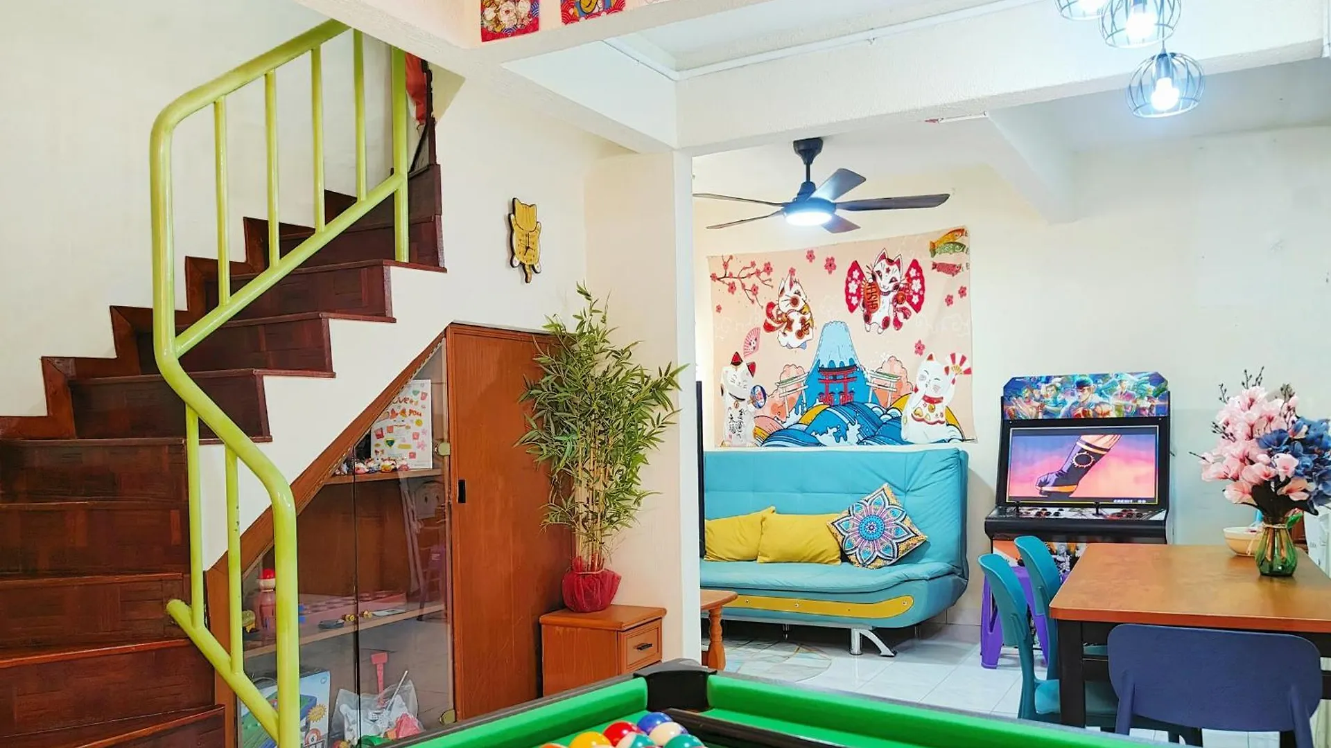 Lucky Cat Homes , Arcade Machine, Tvbox Majong , Big Moon Malacca