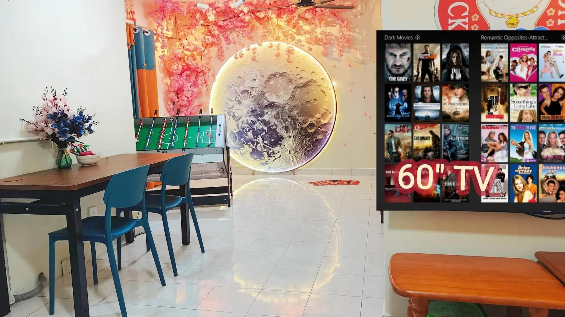 Apartment Lucky Cat Homes , Arcade Machine, Tvbox Majong , Big Moon Malacca